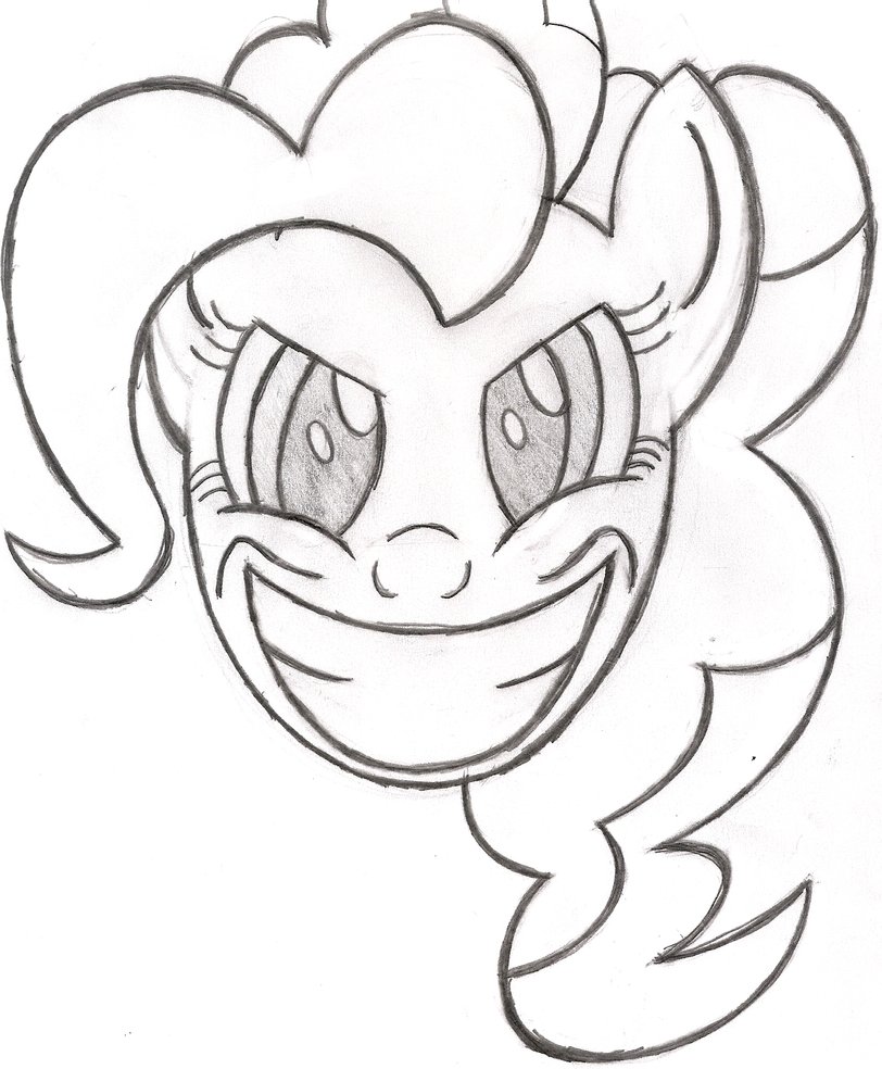 812x984 Pinkie Pie - Pinkie Pie Sketch