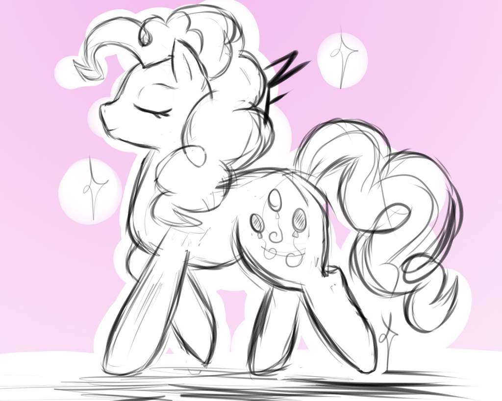 1024x819 Pinkie Pie Sketch Art Amino - Pinkie Pie Sketch