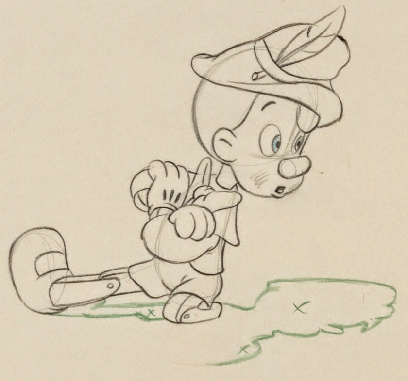 840x786 Cartoon Concept Design Pinocchio Animation Production Drawing - Pinocchio Sketch
