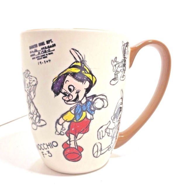 640x640 Disney Pinocchio Sketch F 3 - Pinocchio Sketch