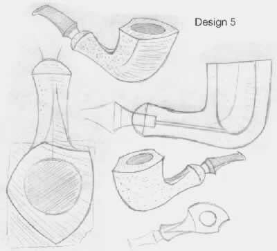400x363 Talbert Pipes - Pipe Sketch