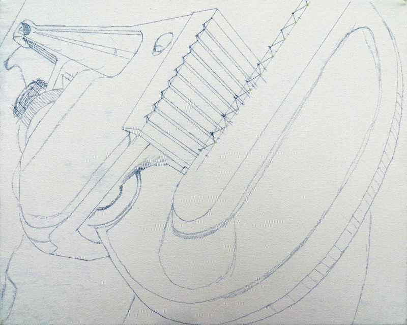 800x639 New Pipe Wrench Study Michael J Hopcroft - Pipe Wrench Sketch