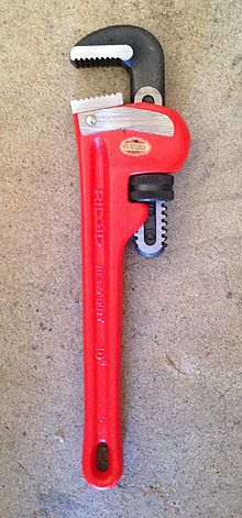 220x471 Pipe Wrench - Pipe Wrench Sketch