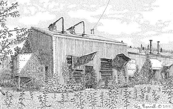 570x359 The Former Life Of The Haines Fairbanks Pipeline Sketches Of - Pipeline Sketch