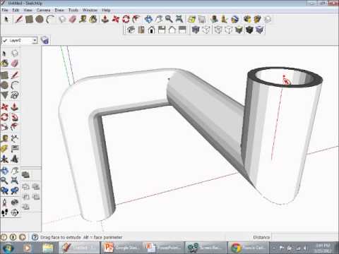 480x360 Pipe Google Sketch Up - Pipeline Sketch