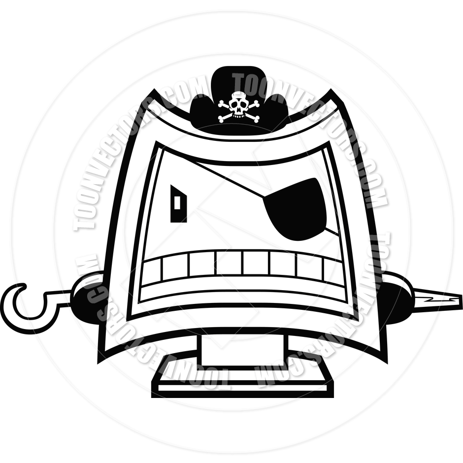 940x940 Pirate Hat Clipart Black And White Clipart Panda - Pirate Hat Sketch