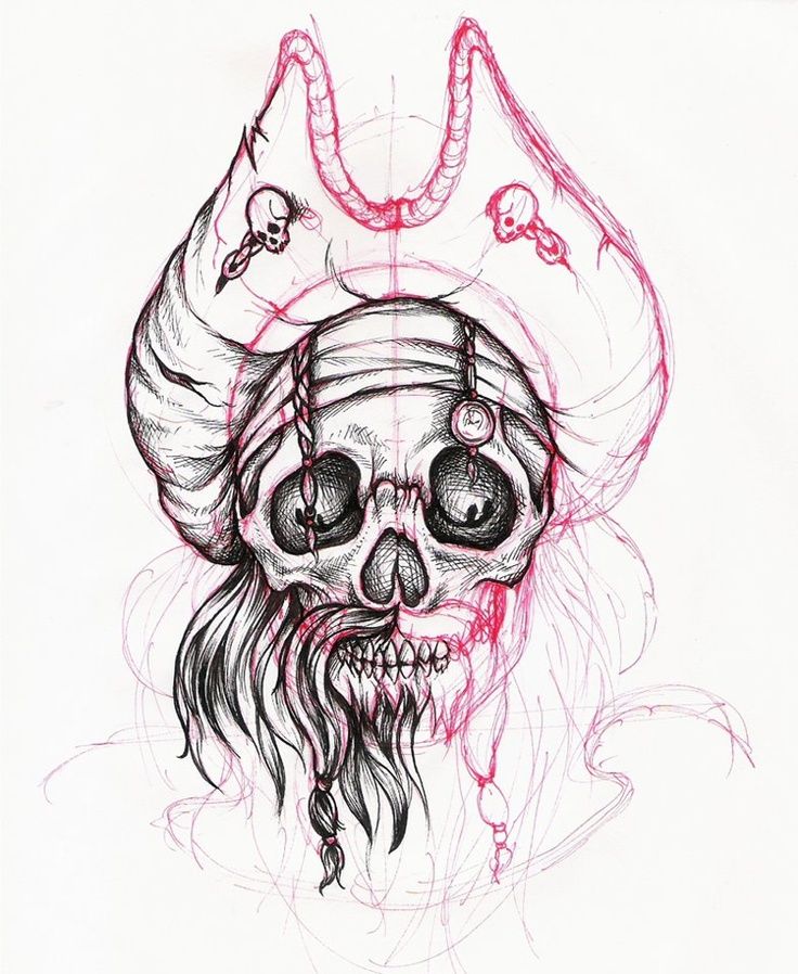 736x898 Sketch Pirate Google Drawing Skull Sketch - Pirate Sketch