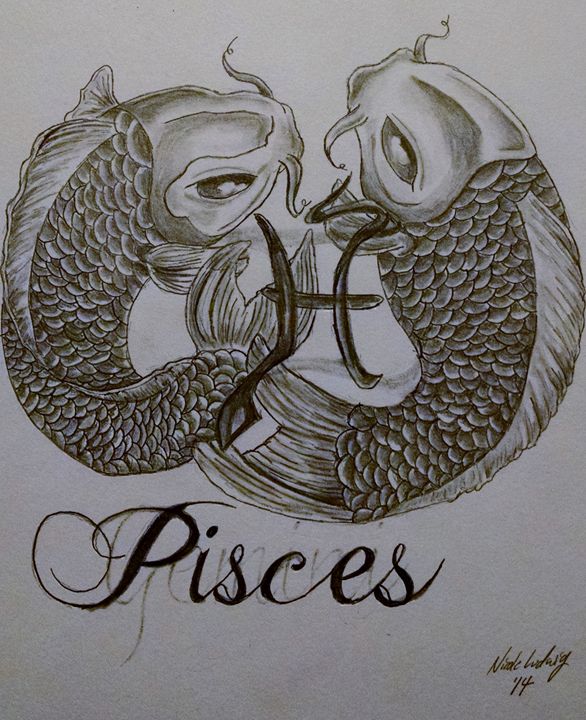 586x720 Pisces - Pisces Sketch