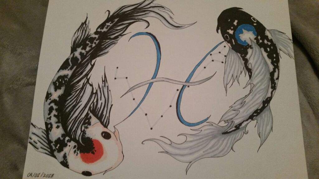 1024x576 Pisces Drawing Sketch Books Amino - Pisces Sketch