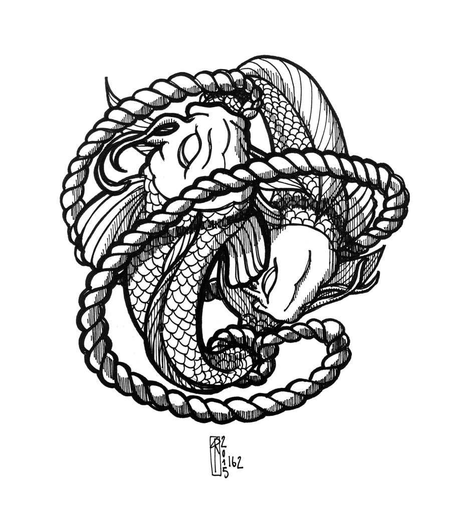 898x1025 Pisces Kwills - Pisces Sketch