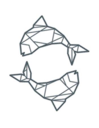 350x450 Pisces Tattooednow! Ltd. - Pisces Sketch