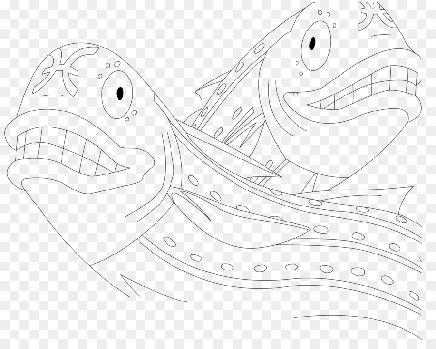 900x720 Reptile Line Art Sketch - Pisces Sketch