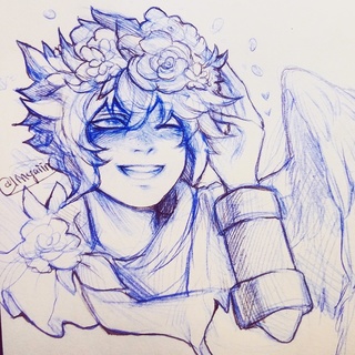 320x320 Pit Is Probably My Favourite Character Ever (Definitely In The Top - Pit Sketch