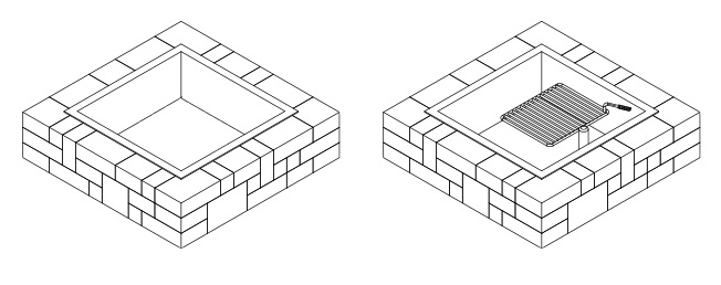 652x258 Victorian Fire Pit Sketch - Pit Sketch