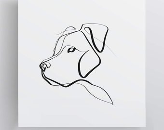 340x270 Pit Bull Drawing Etsy - Pitbull Sketch Art