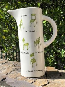 225x300 French Sketch Pitcher S Mistry Home - Pitcher Sketch