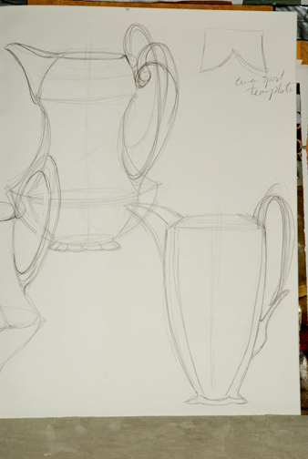 338x504 Kk Pitcher Sketch R Kristen Kieffer - Pitcher Sketch