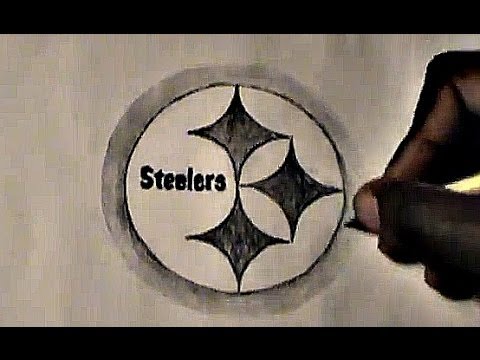 480x360 How To Draw Pittsburgh Steelers Logo - Pittsburgh Sketches