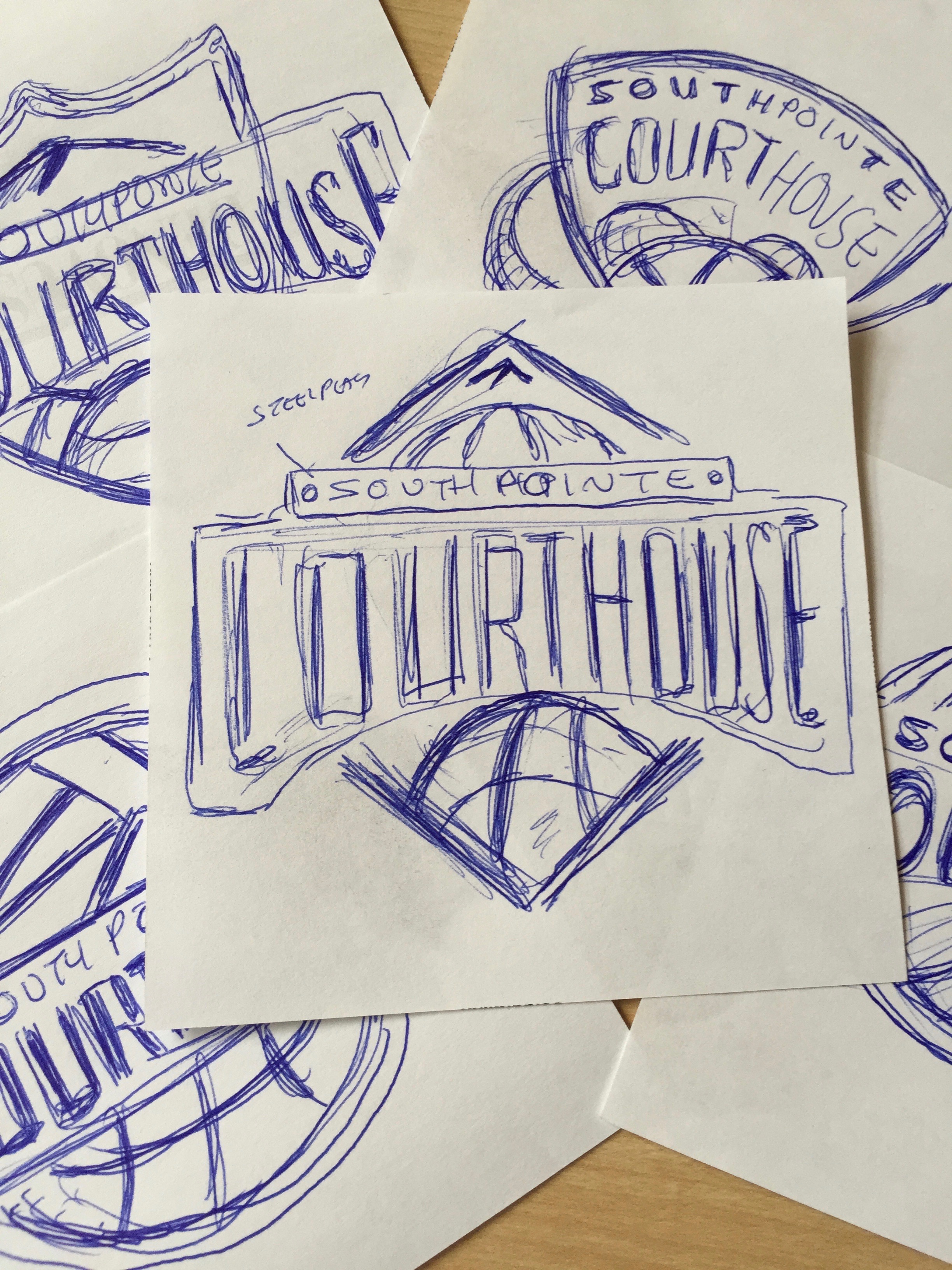 2448x3264 Ocreations Concepts Southpointe Courthouse Sketches - Pittsburgh Sketches