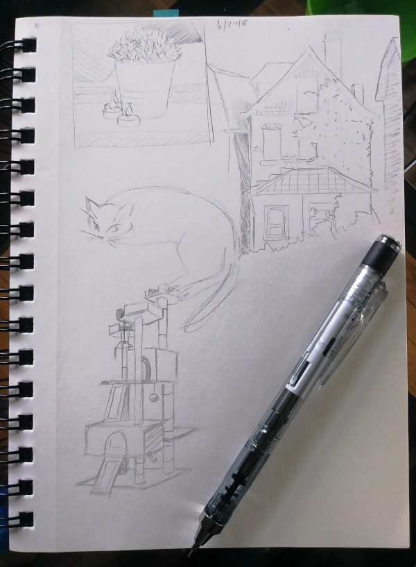 600x817 Sketches Kelci Crawford, Comic Artist - Pittsburgh Sketches