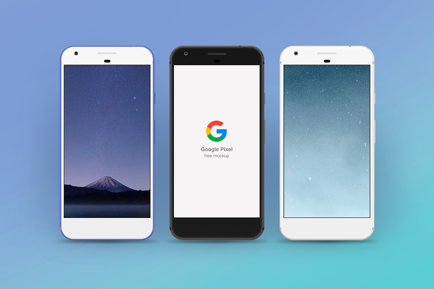 1500x1000 Google Pixel Sketch Mockup Free Mockup World Hq - Pixel Sketch