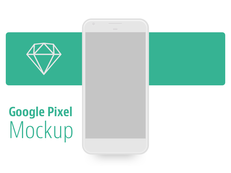 800x600 Sketch Google Pixel Mockup By Gabriel Felix - Pixel Sketch