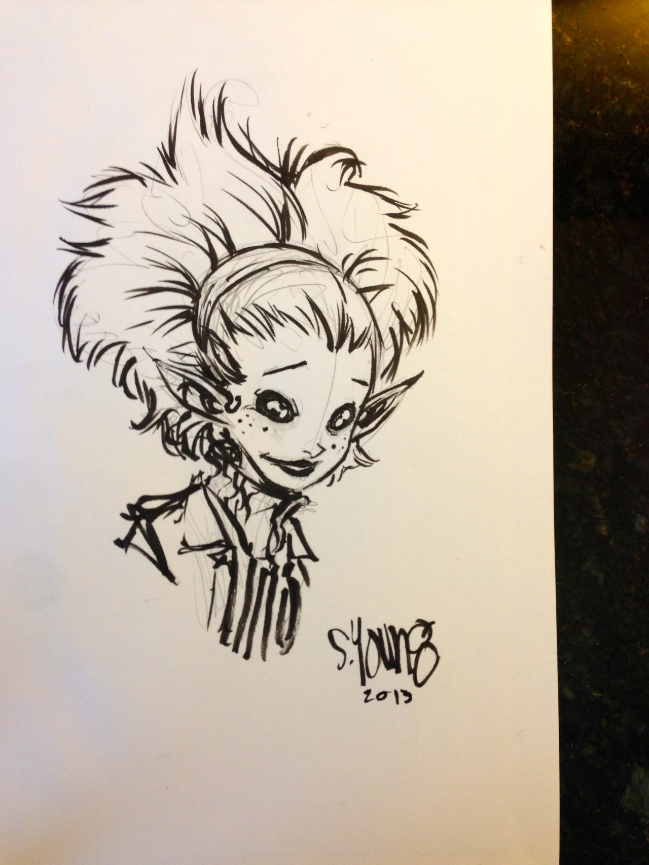 1280x1707 Pixie Sketch - Pixie Sketch