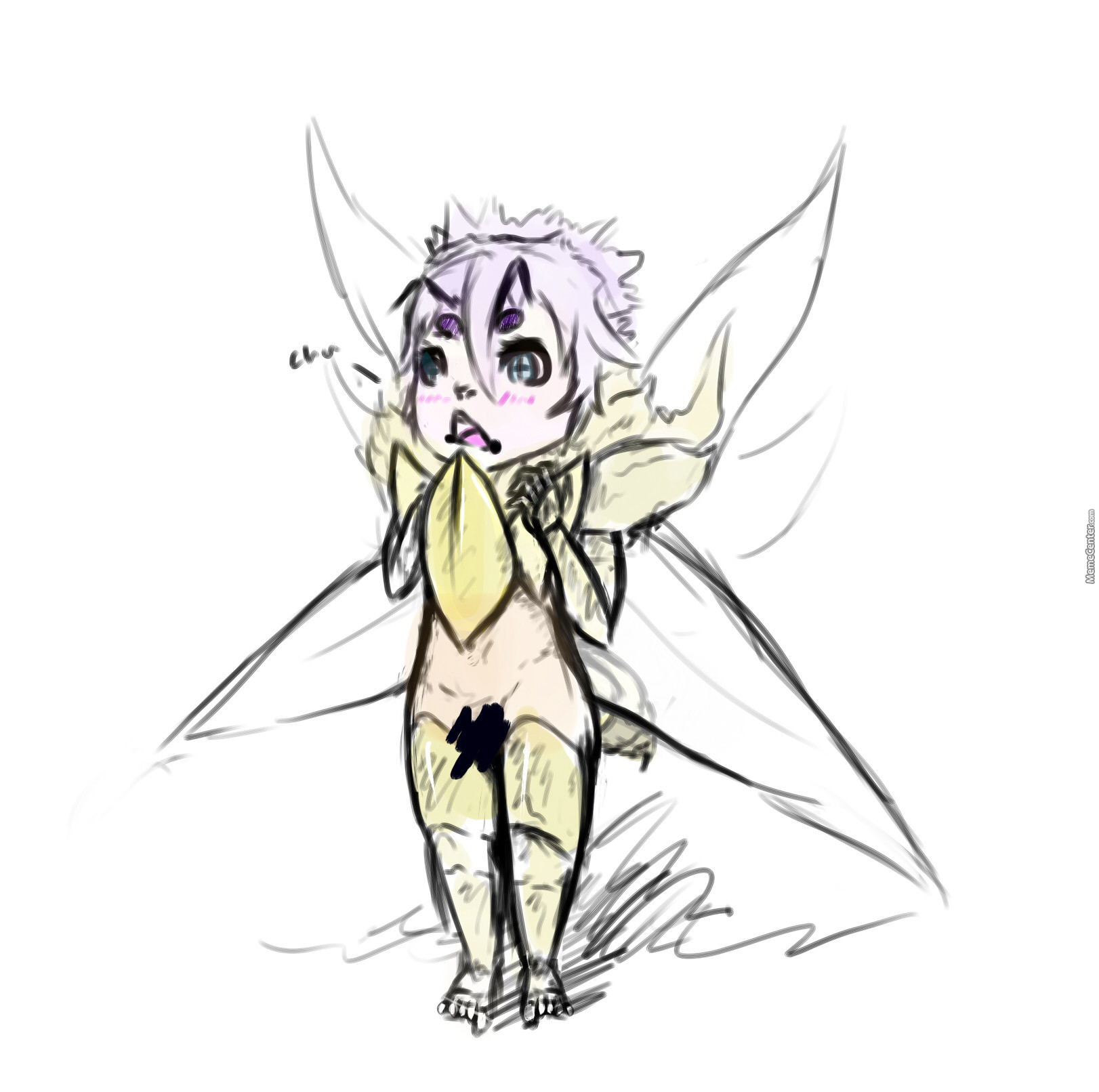 1622x1612 Pixie Sketch By Boxfullofzombies - Pixie Sketch