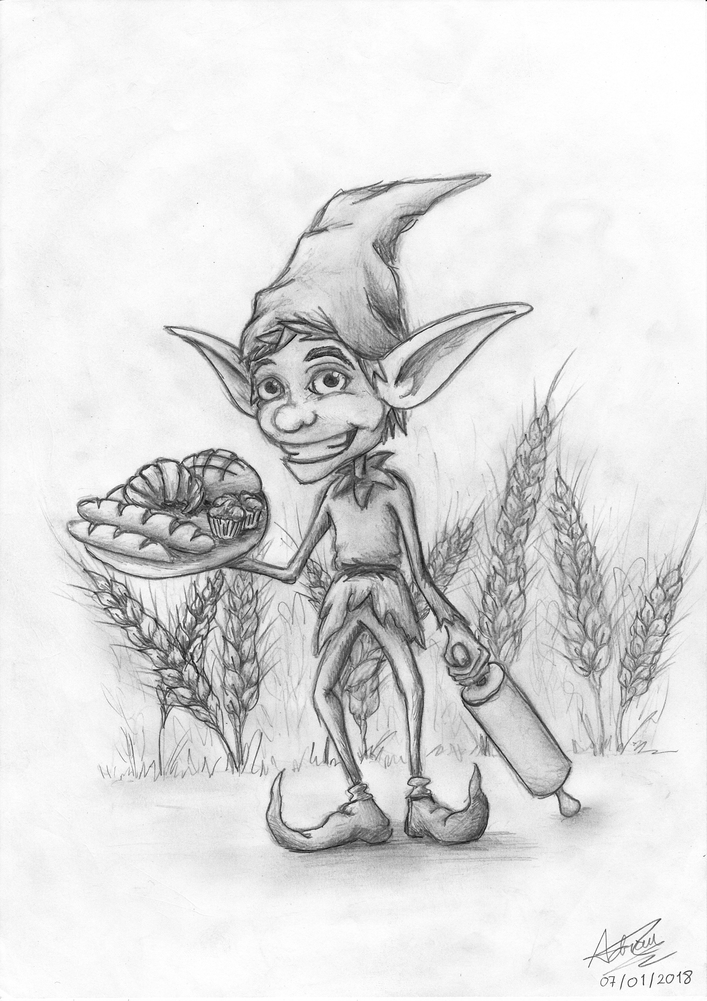 2480x3507 Bread Picmypen - Pixie Sketch