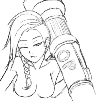 320x336 Pixiv Sketch Could Be Jinx P - Pixiv Sketch