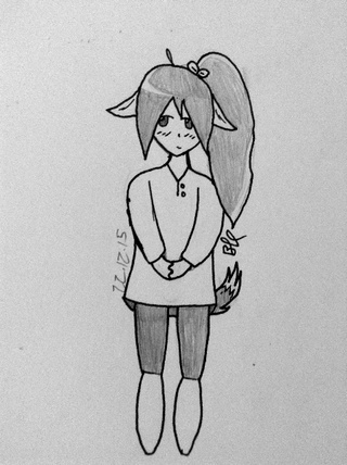 320x428 Quick Sketch I Did. Just Went Out For Dinner With Family For - Pizza Hut Sketch