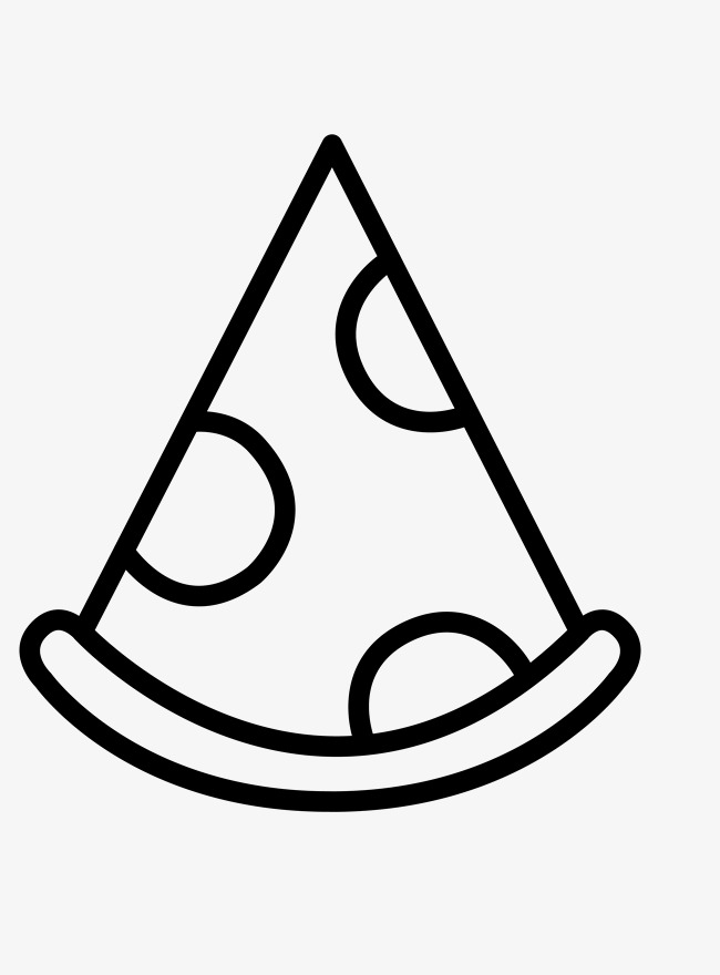 650x880 Pizza Sketch, Black, Jane Pen, Line Png Image And Clipart For Free - Pizza Sketch