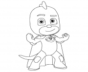 180x148 Pj Masks Coloring Pages Color Online Free Printable - Pj Mask Sketch