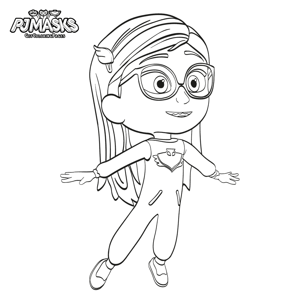 1024x1024 Pj Masks Coloring - Pj Mask Sketch