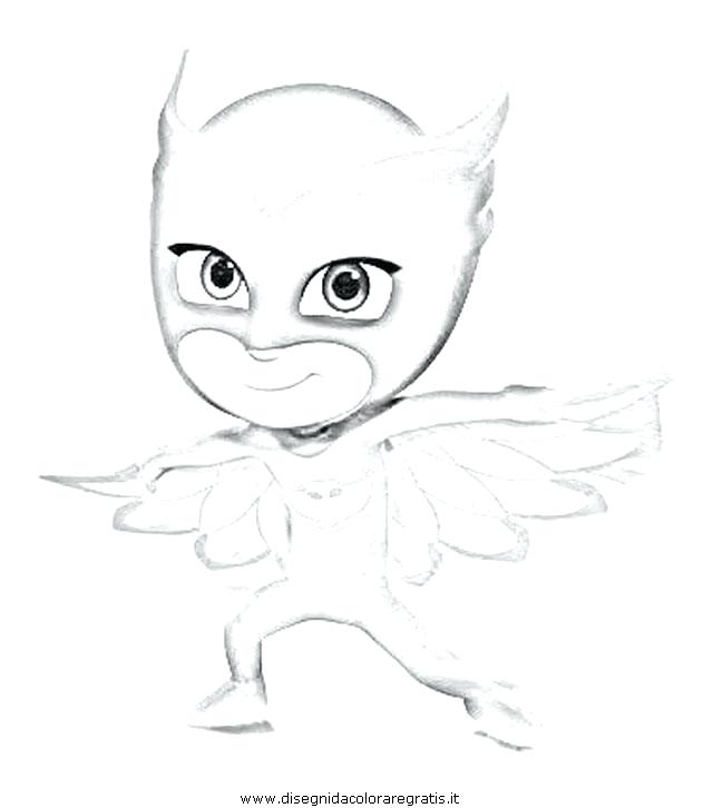 640x726 Coloring Pages For Pj Masks Best Of Catboy Coloring - Pj Mask Sketch
