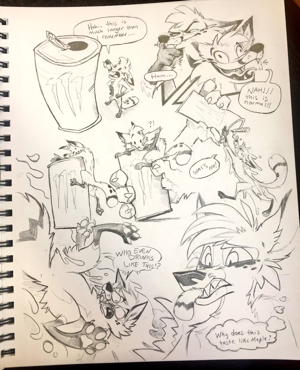 973x1200 Kour On Twitter . @spazzfox @syberwuff And The Plain Sketch - Plain Sketch