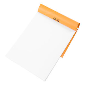 300x300 Rhodia A5 Blank Plain Sketching Art Pad White Colour 80 Sheet - Plain Sketch
