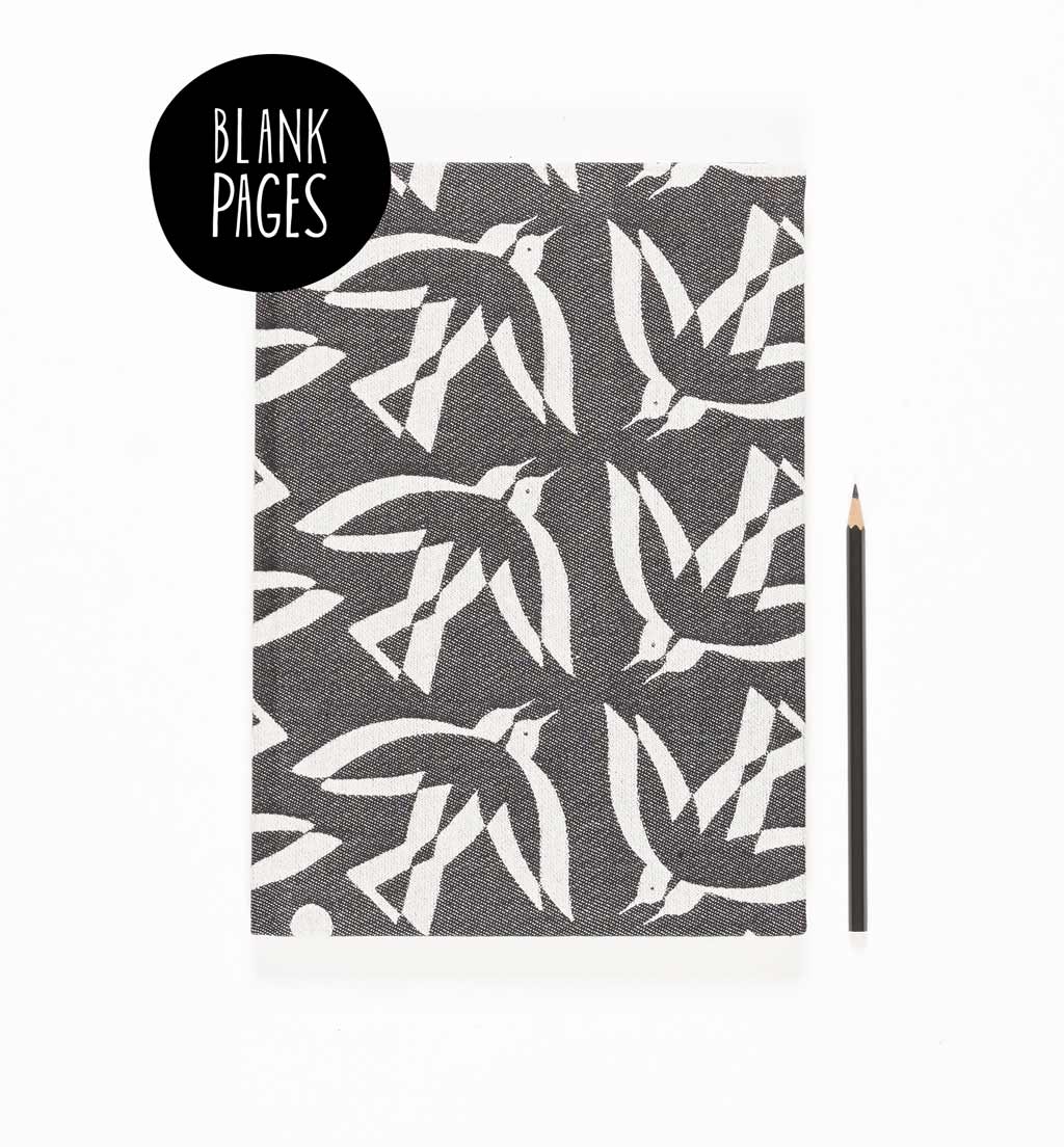 1024x1104 A4 Sketch Book Birds (Plain Pages) By Parra - Plain Sketch