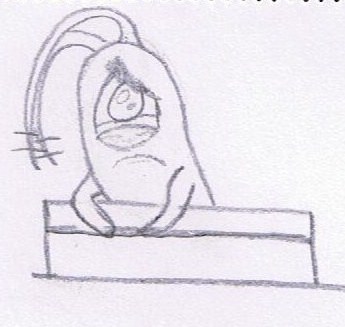 345x327 Old Plankton Sketch By Camplazlofangirl - Plankton Sketch