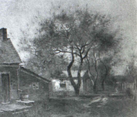 552x470 Plantation Sketch By Alfred Cornelius Howland On Artnet - Plantation Sketch