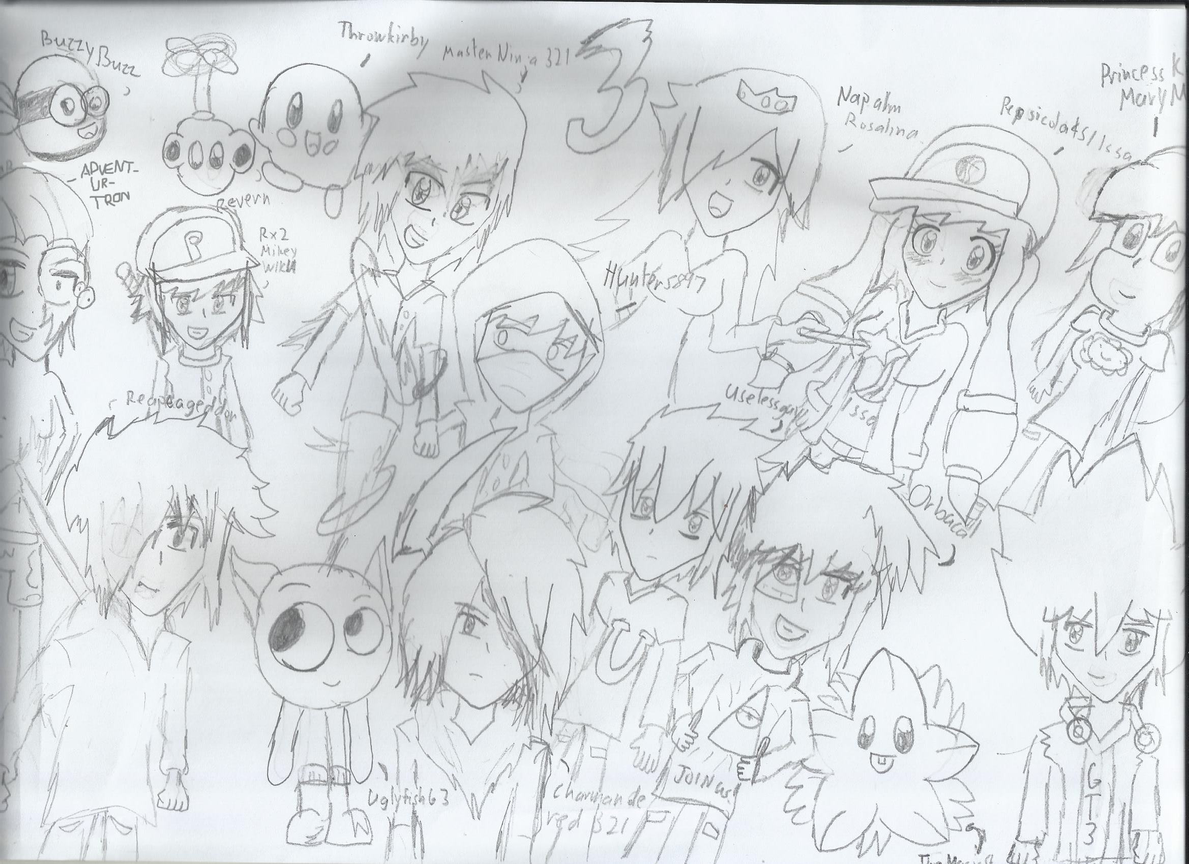 2338x1700 User Blogreapeageddonpvzcc Users Sketch 3 Sketch The Third - Plants Vs Zombies Sketch