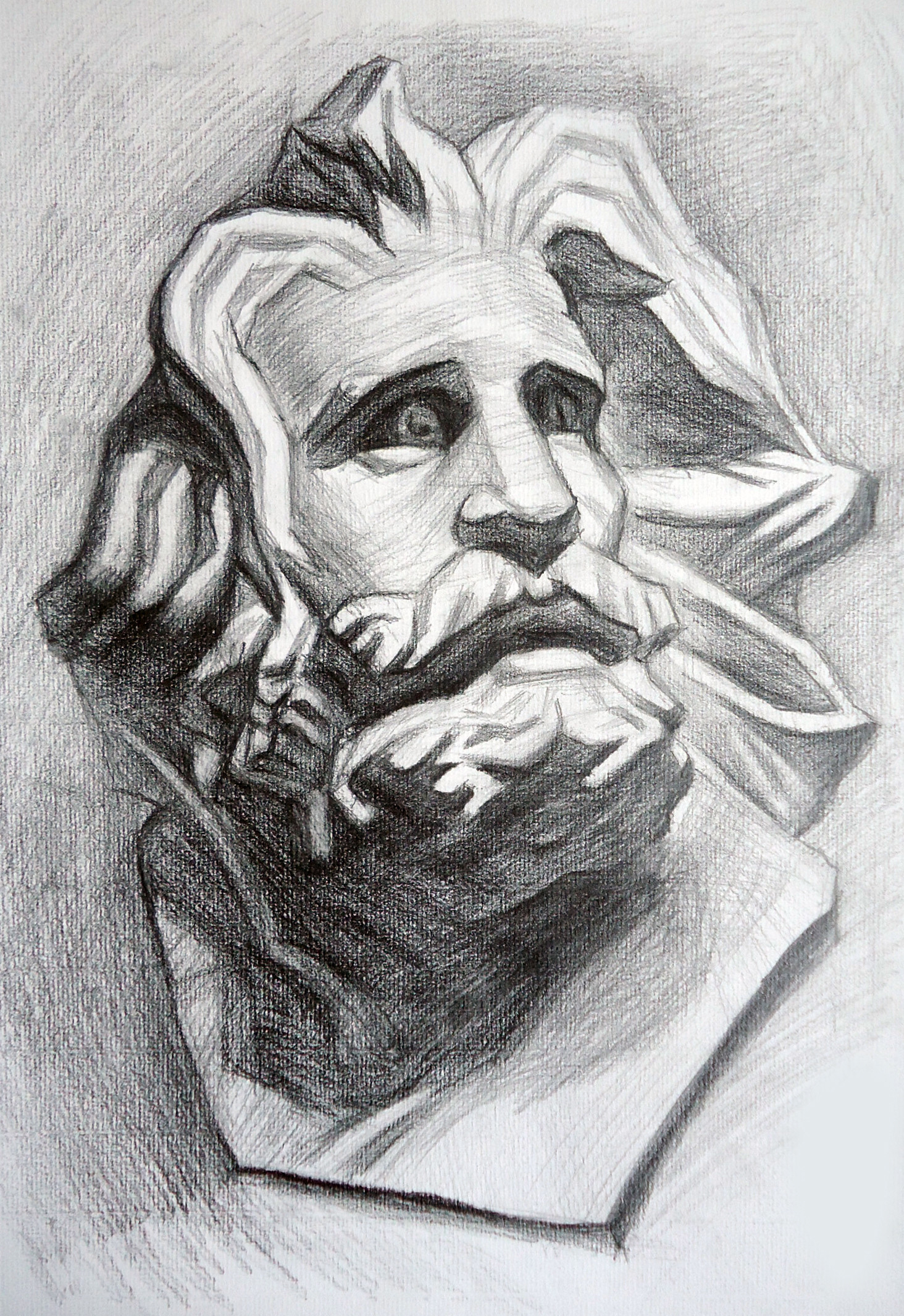 1464x2130 John Chen - Plaster Sketch