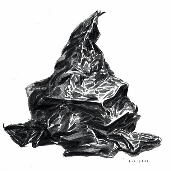 Plastic Bag Sketch at PaintingValley.com | Explore collection of