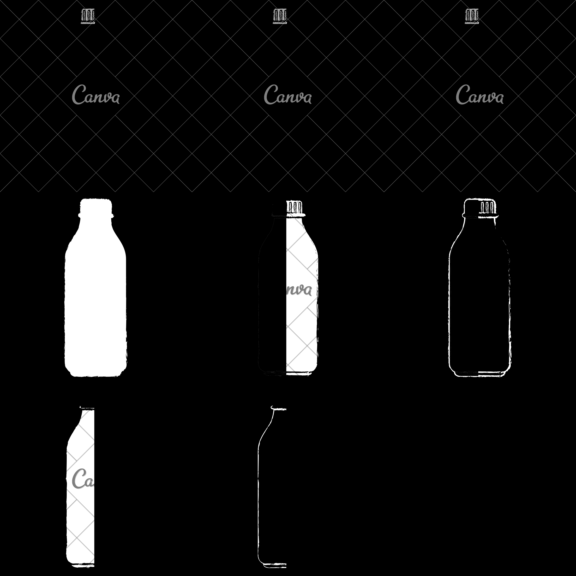 2400x2400 Plastic Bottle Sketch - Plastic Bottle Sketch