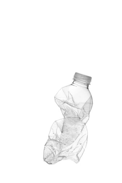 400x600 Plastic Bottle On White Background. - Plastic Bottle Sketch