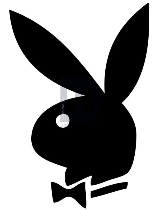 565x720 How To Draw Playboy Bunny, Step By Step, Drawing Guide, By - Playboy Bunny Sketch