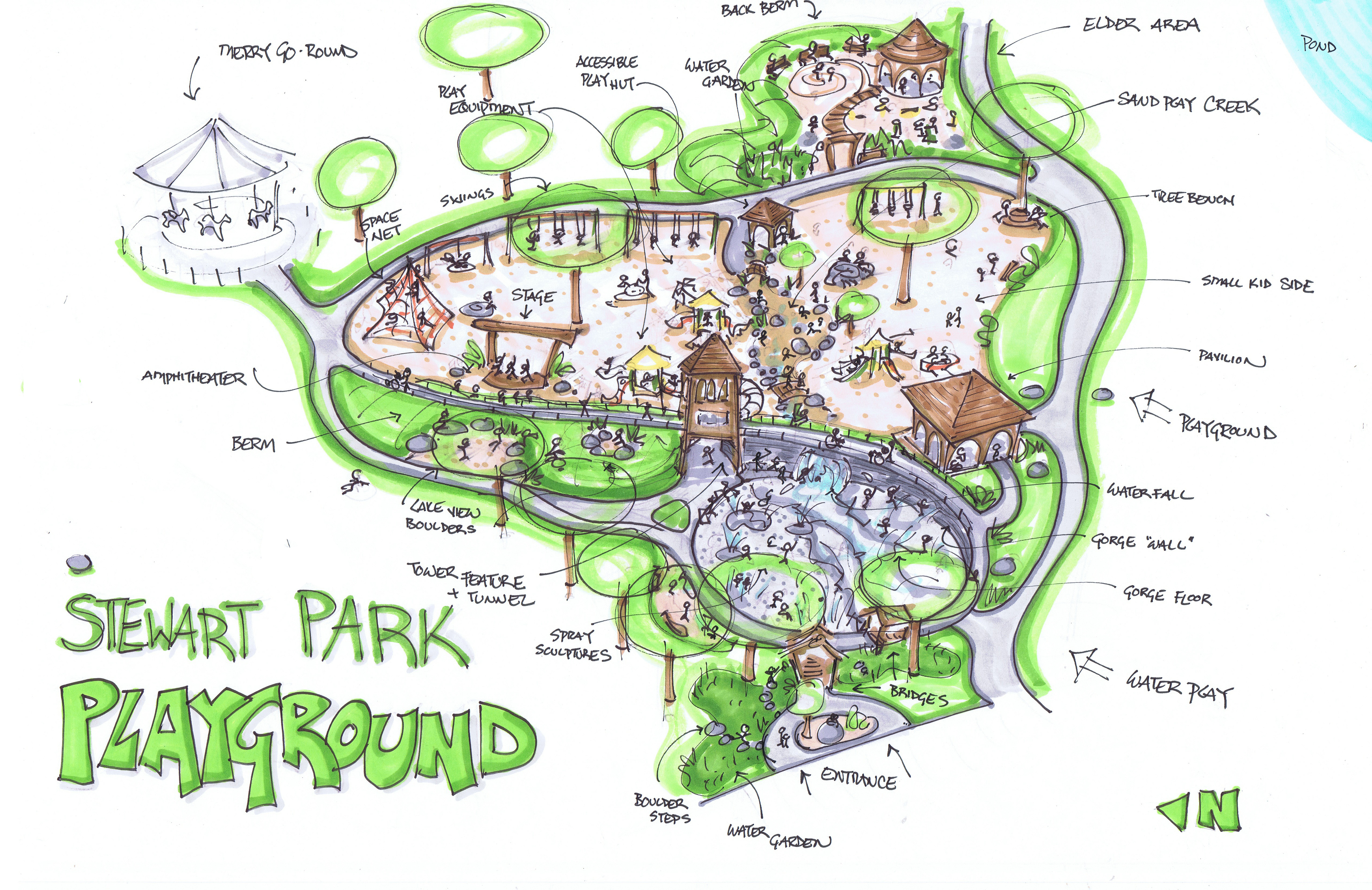 Playground Sketch At Explore Collection Of