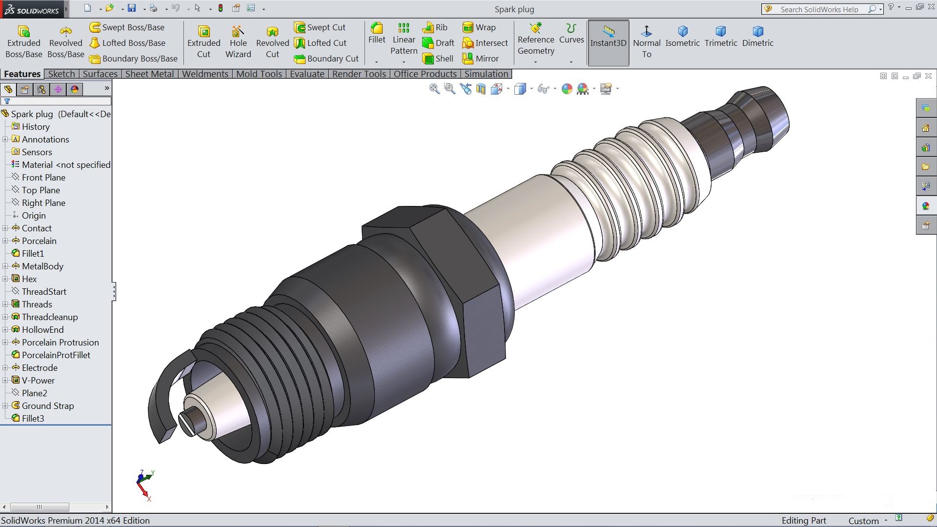 Stl в solidworks. Solidworks CAD cam. Solidworks help. Solidworks exercise. Свеча зажигания в разрезе.