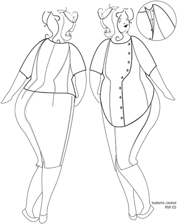 350x441 Fashion Students Create Outfits For Plus Size Women Cornell - Plus Size Sketches