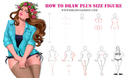 400x252 I Draw Fashion - Plus Size Sketches